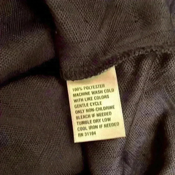 Crown and Ivy Navy Blue and Orange Midi Dress Medium - Picture 6 of 6